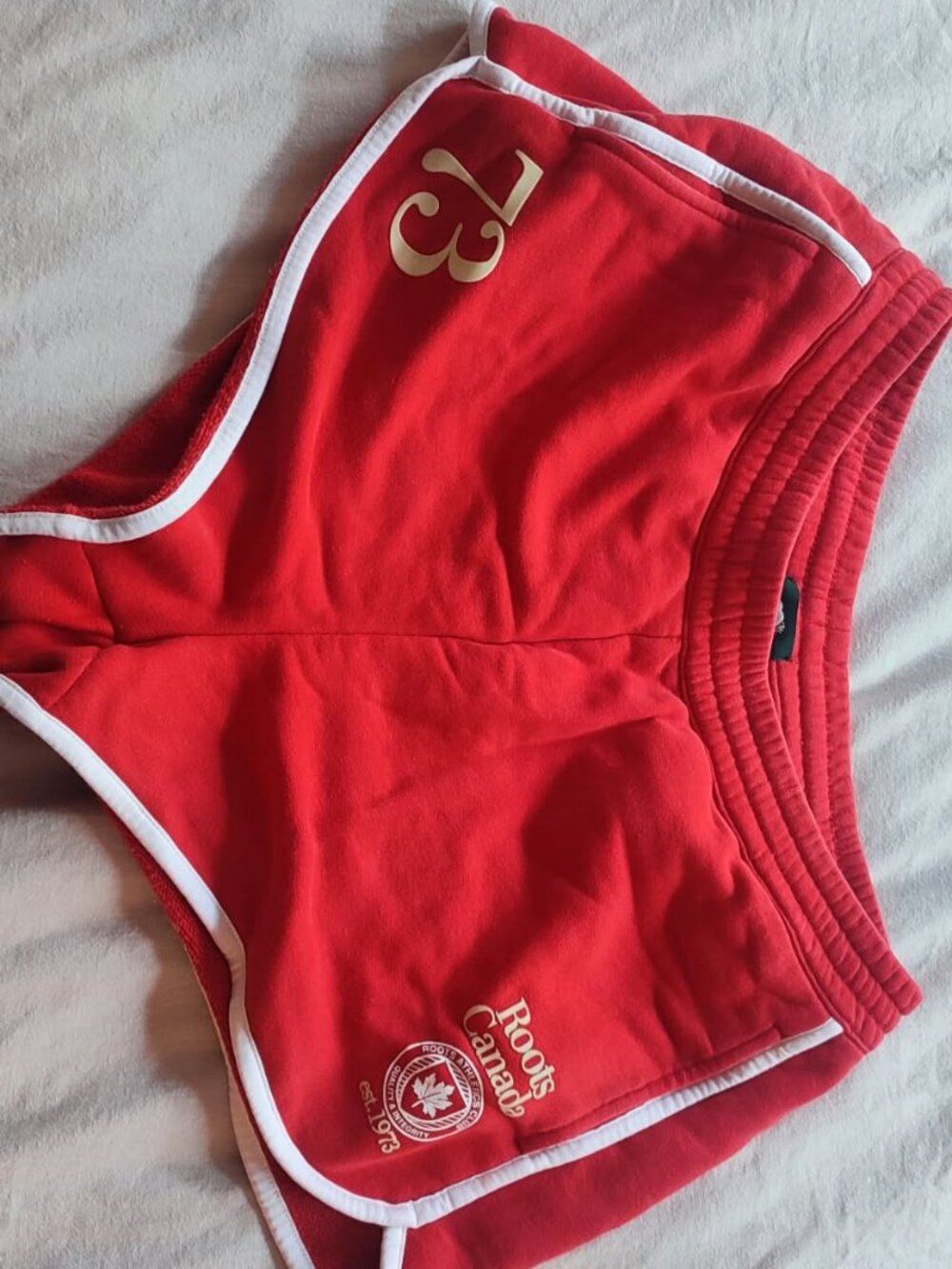 Roots Athletics Sweatshorts Red M